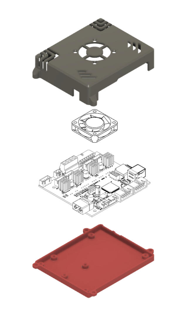 Electronics Assembly Exploded View